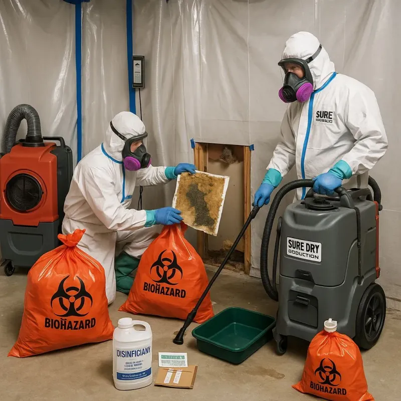 Contaminated Water Handling Protocols process in Wyndham, VA