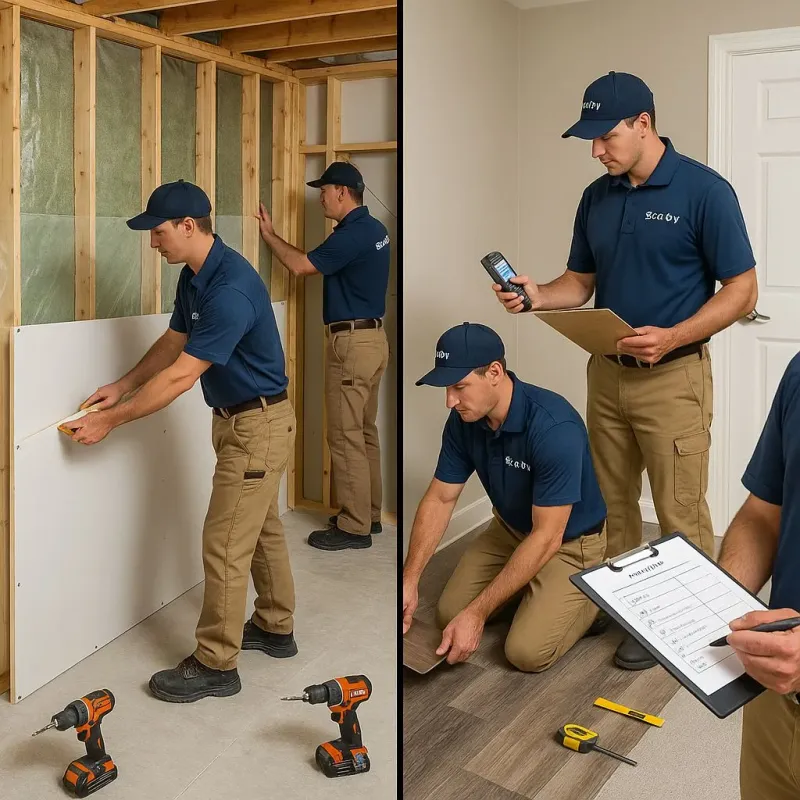 Repairs and Reconstruction process in Wyndham, VA